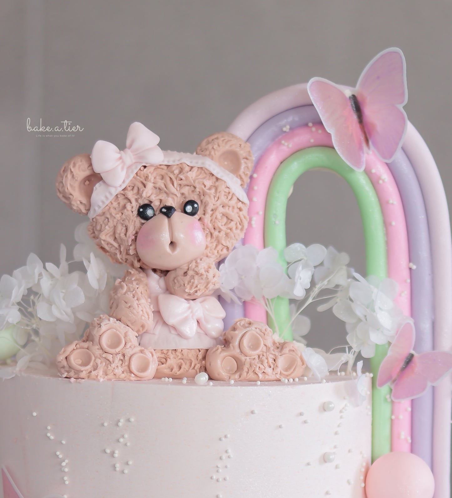 Bear Cake in Wonderland