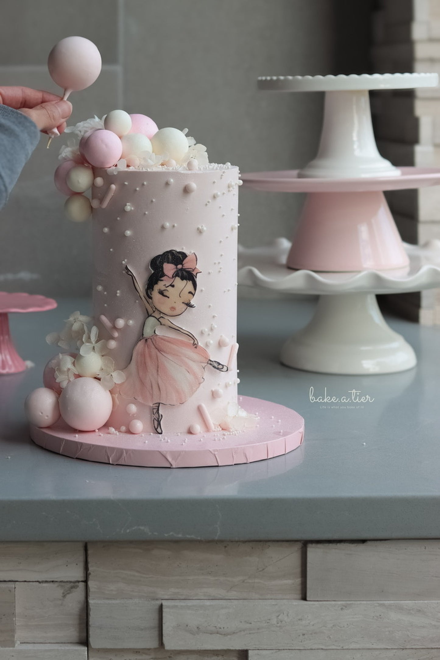 Ballerina Cake