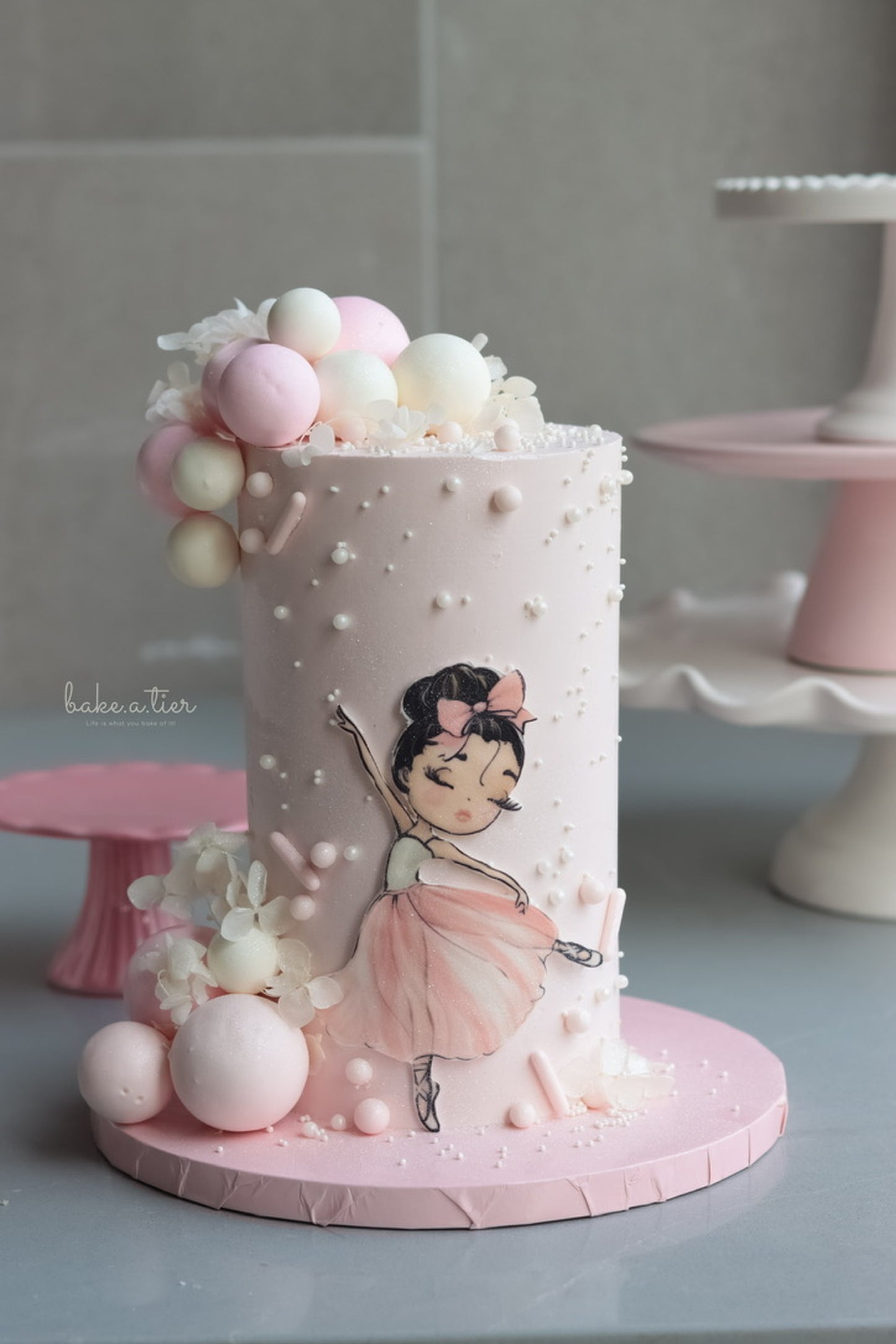 Ballerina Cake